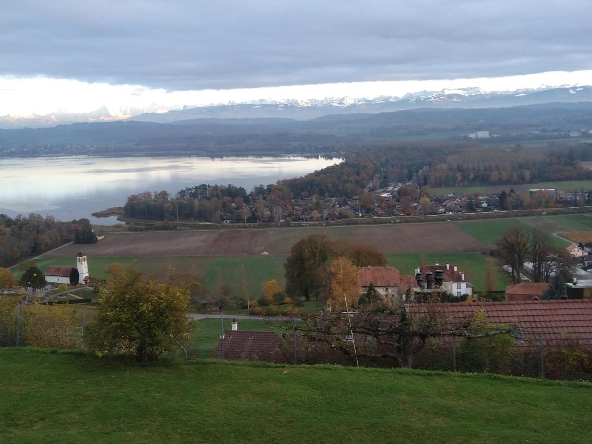 瑞士波尔佐伊住宿加早餐旅馆 Vully-les-Lacs 外观 照片