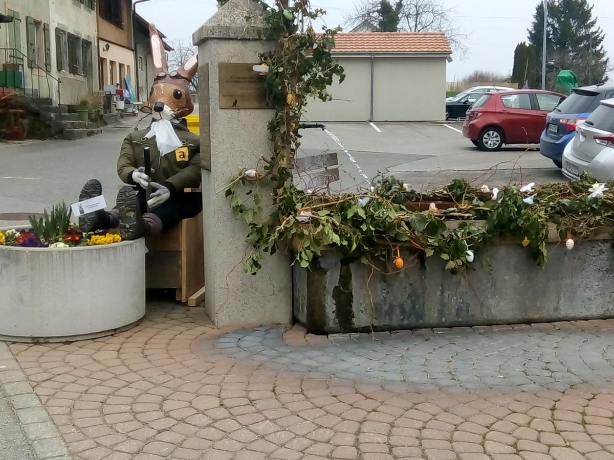 瑞士波尔佐伊住宿加早餐旅馆 Vully-les-Lacs 外观 照片